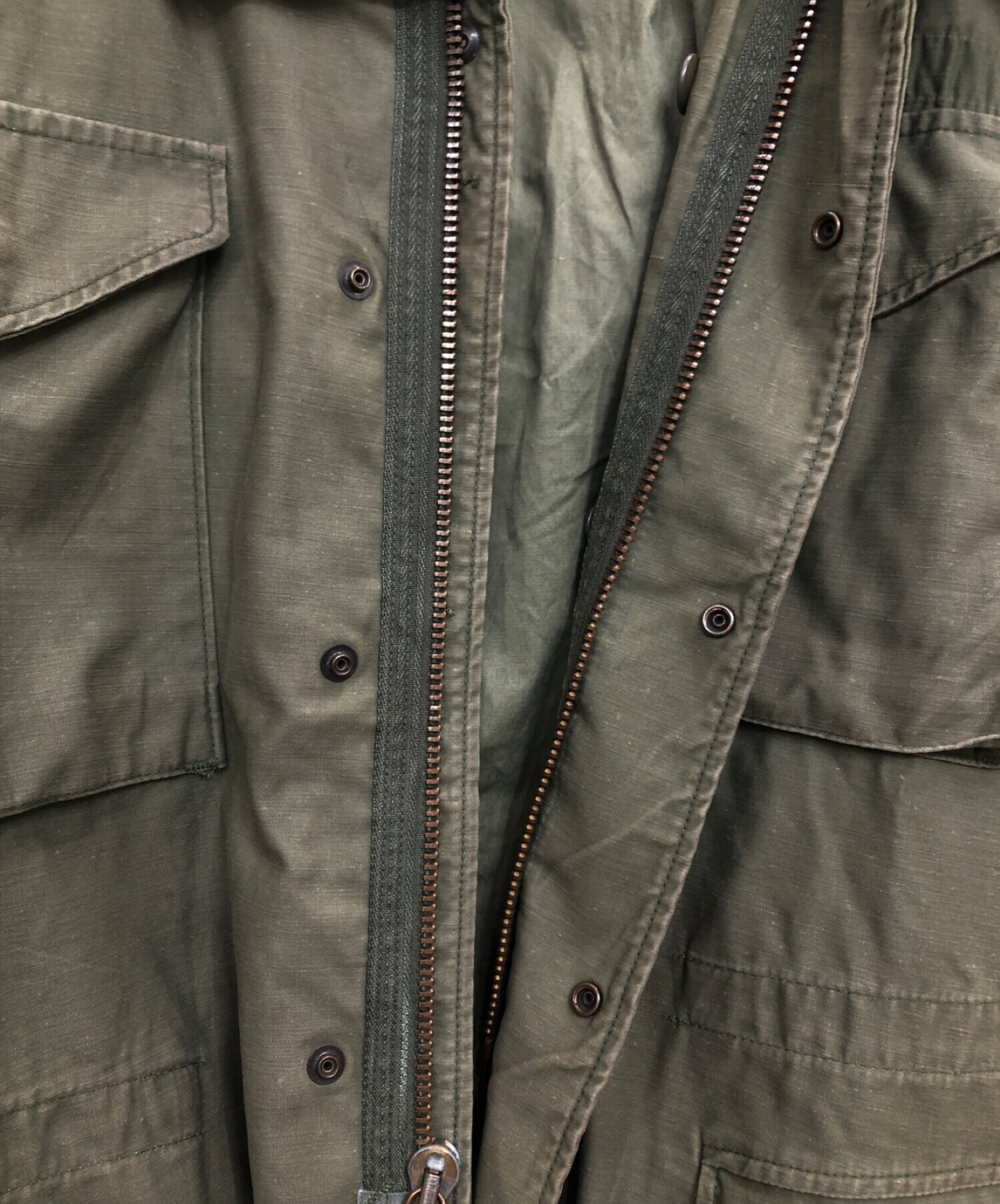 中古・古着通販】US ARMY (ユーエスアーミー) M65ジャケット オリーブ