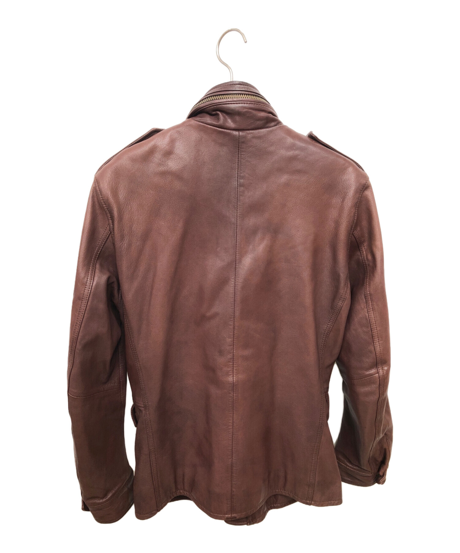 AVIREX アヴィレックス レザージャケット ブラウン Mサイズ 【公式通販】