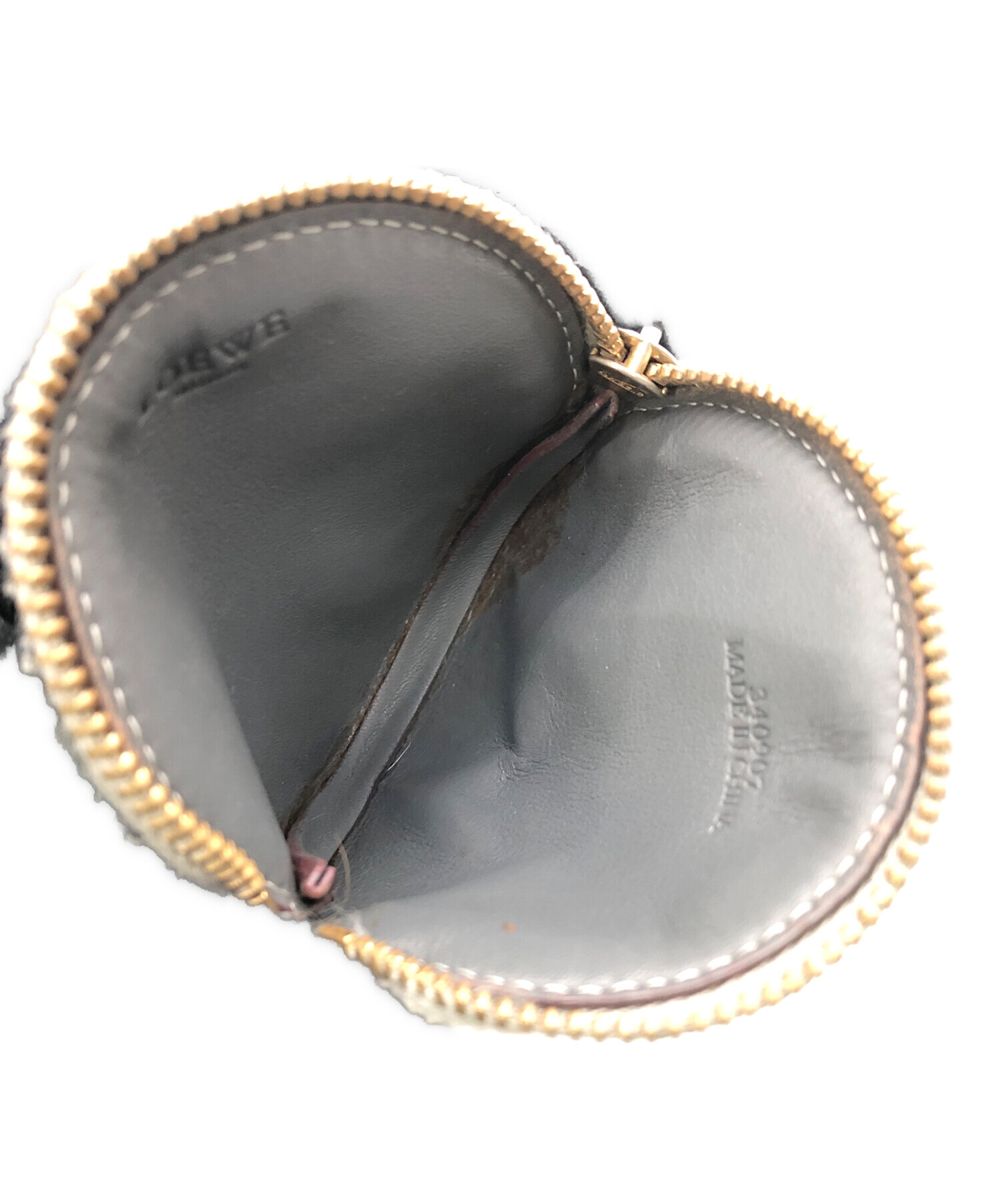 中古・古着通販】LOEWE (ロエベ) ラウンドコインケース ベージュ 