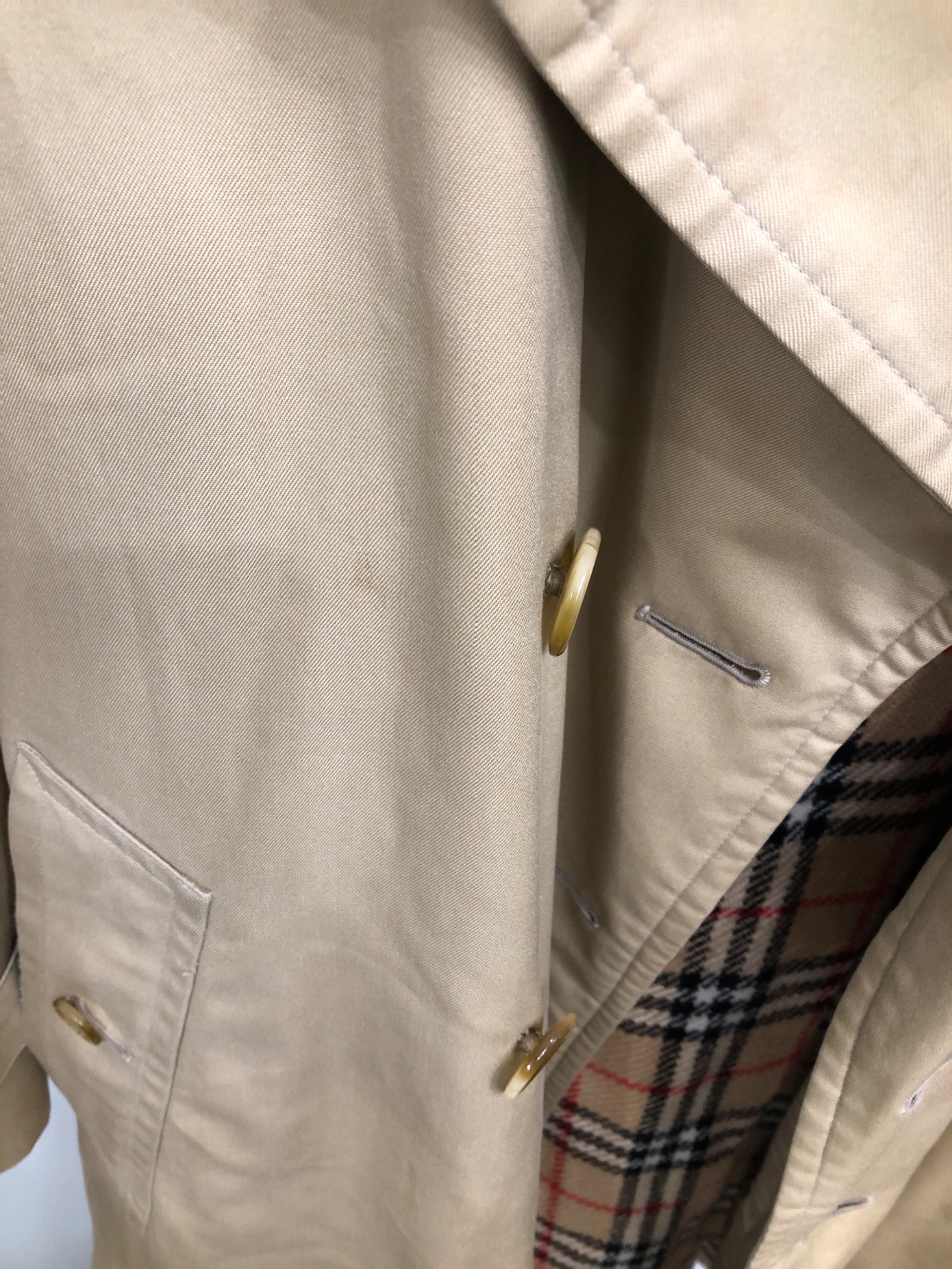 中古・古着通販】BURBERRY (バーバリー) トレンチコート ベージュ