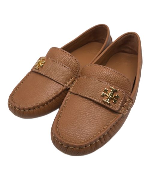 新品未使用品✨トリーバーチ　ドライビングシューズ　ブラウン×ゴールド　ローファー 中古・古着通販】TORY BURCH (トリーバーチ) ドライビングシューズ