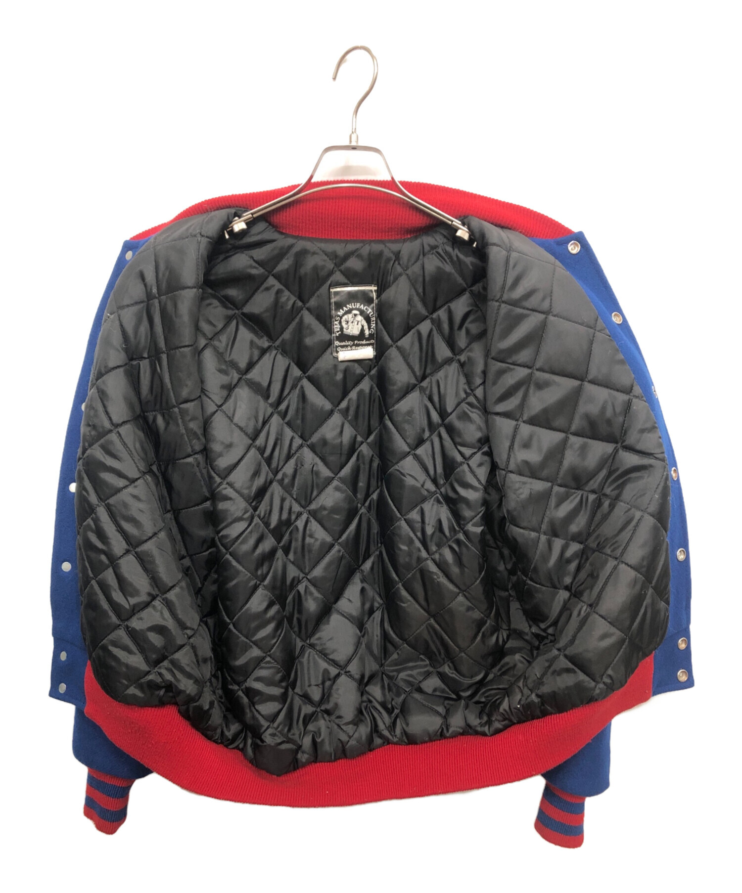 中古・古着通販】TEJAS MANUFACTURING (テジャス) スタジャン ブルー