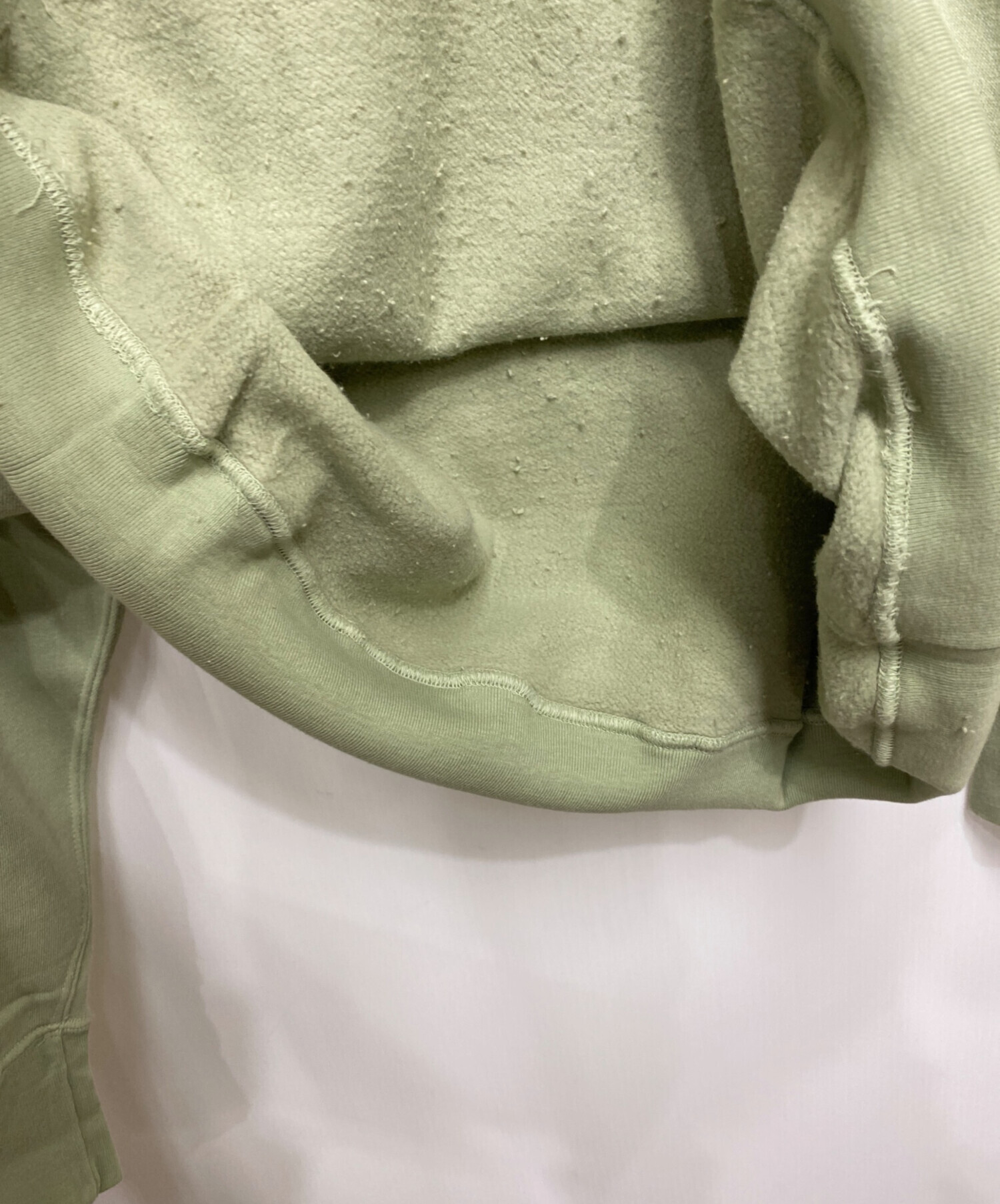 中古・古着通販】stussy (ステューシー) WORK GEAR SMALL LOGO hoodie