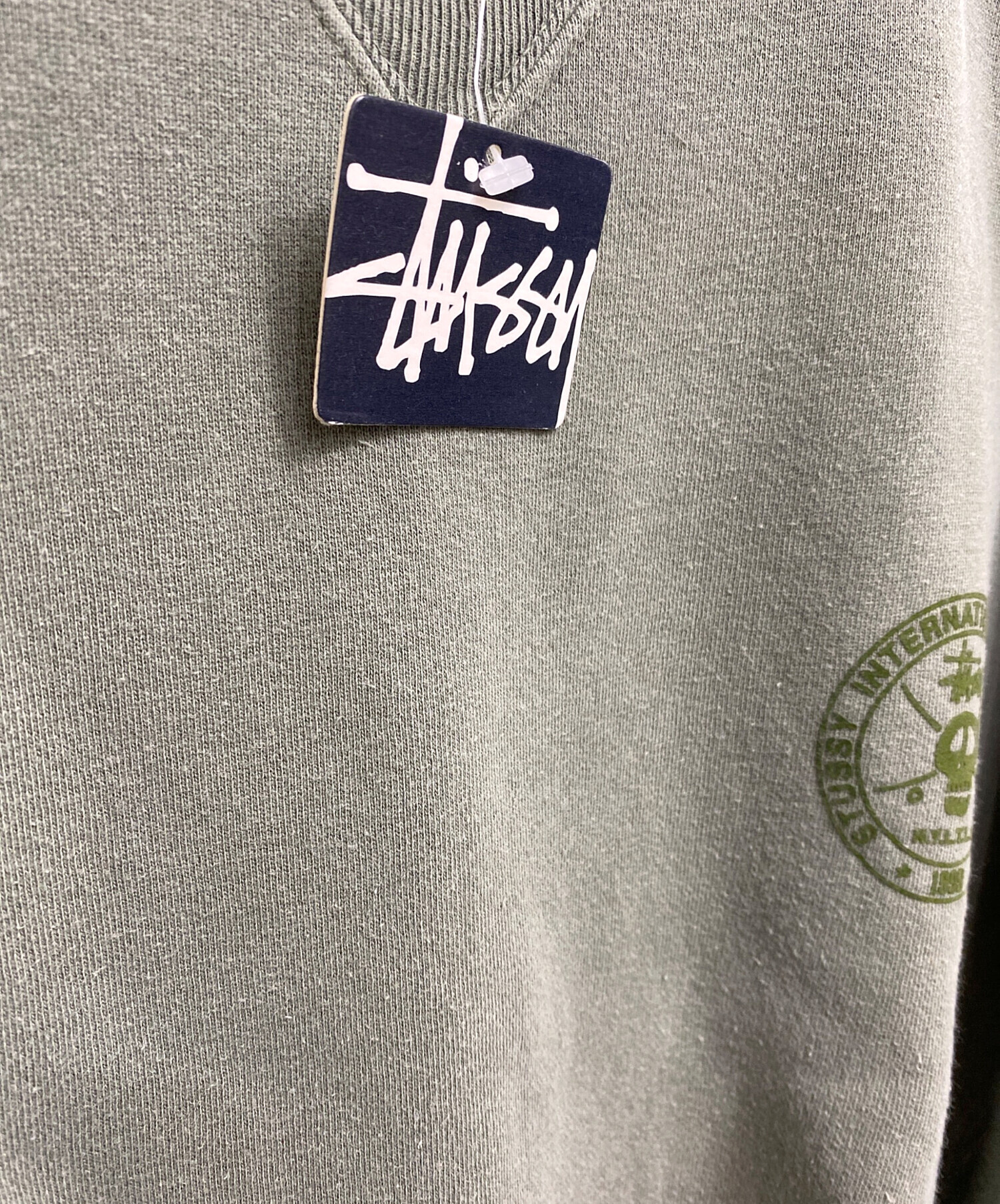 中古・古着通販】stussy (ステューシー) SKULL LOGO sweatshirt