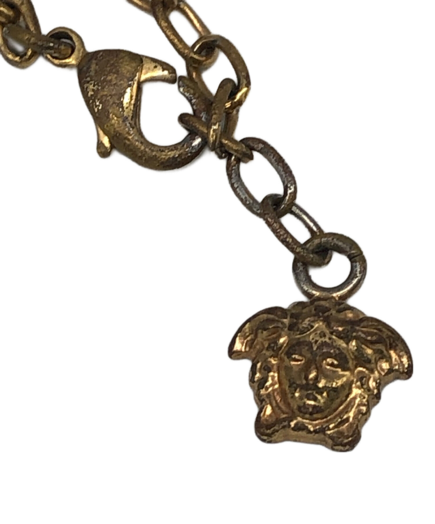 中古・古着通販】VERSACE (ヴェルサーチ) グレカ ネックレス ゴールド