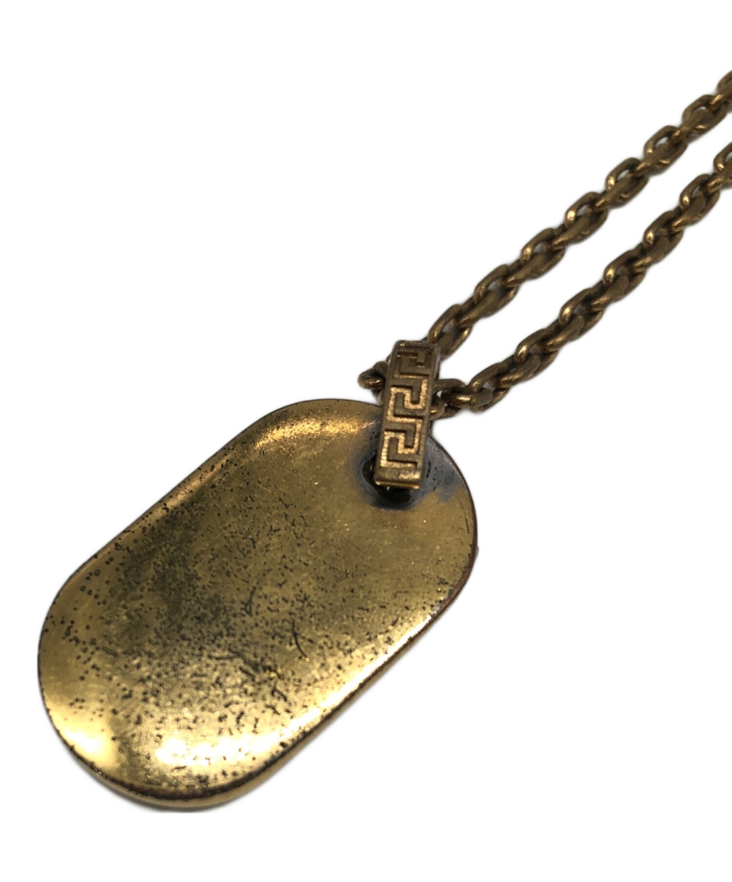 【未使用＊美品】　VERSACE ヴェルサーチ　ネックレス　グレカ 美品】 VERSACE / ヴェルサーチ | メデューサ グレカ ネックレス