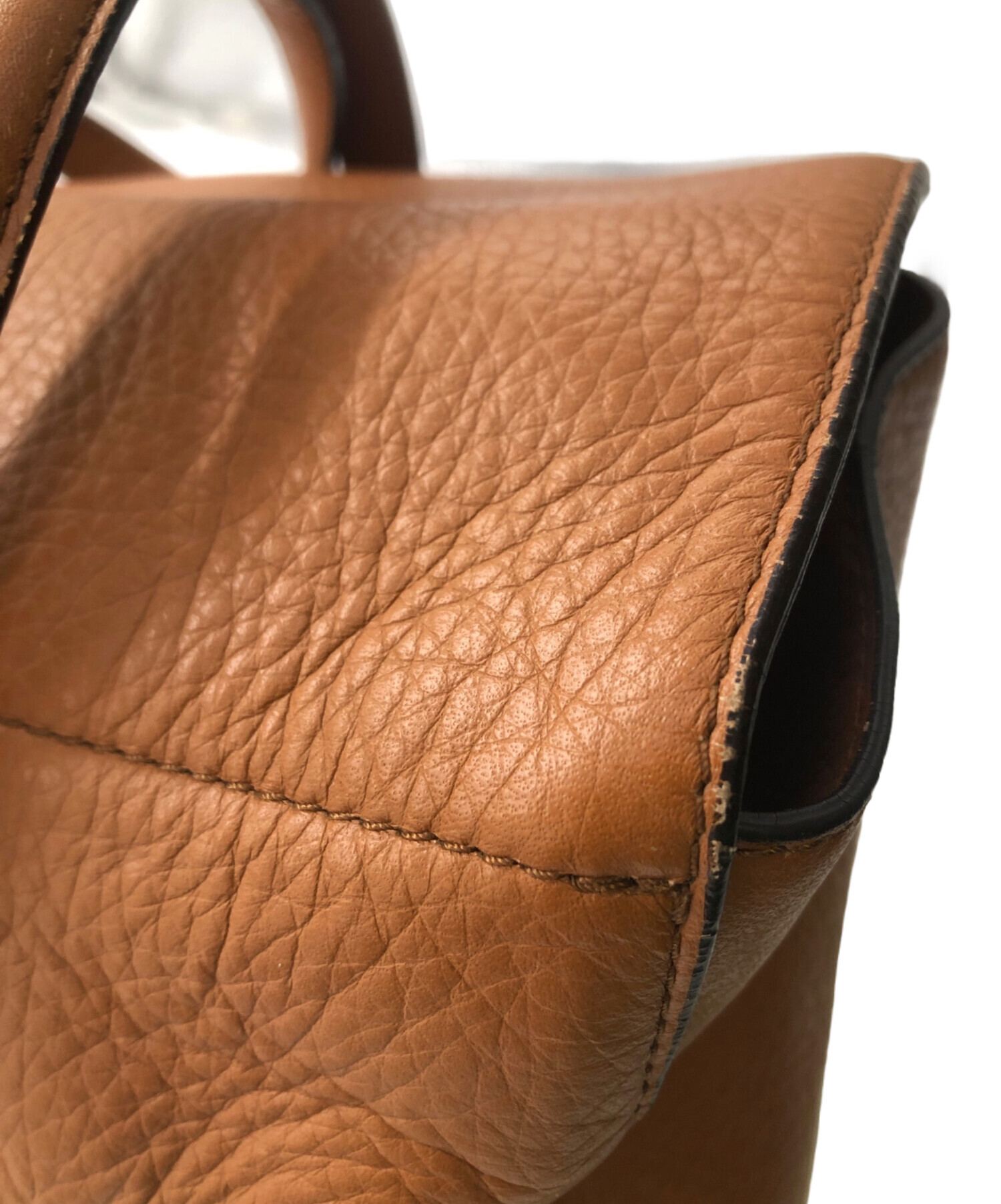 中古・古着通販】MaxMara (マックスマーラ) スクエアレザー