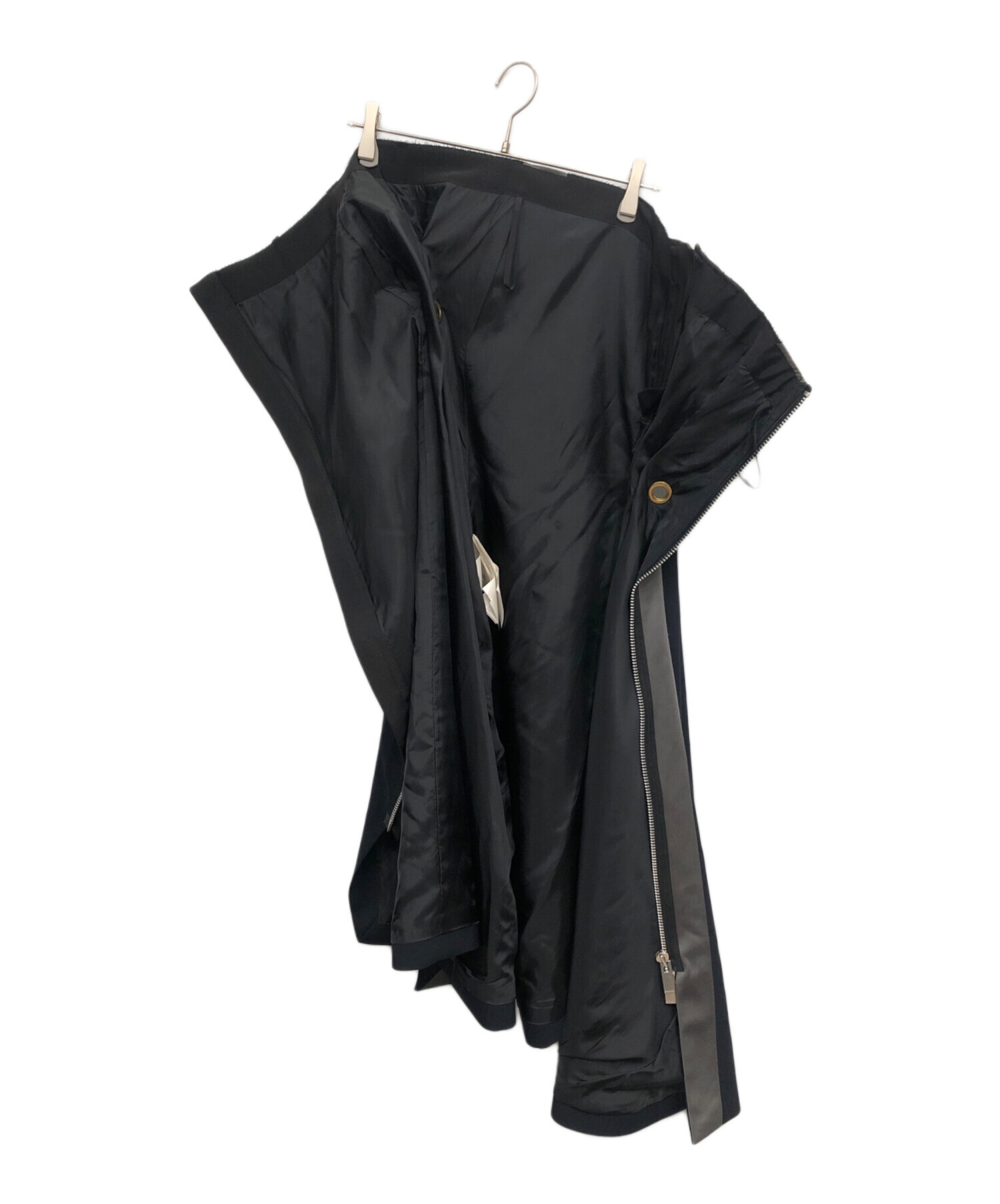 中古・古着通販】sacai (サカイ) アシンメトリードレープフレアドレス 