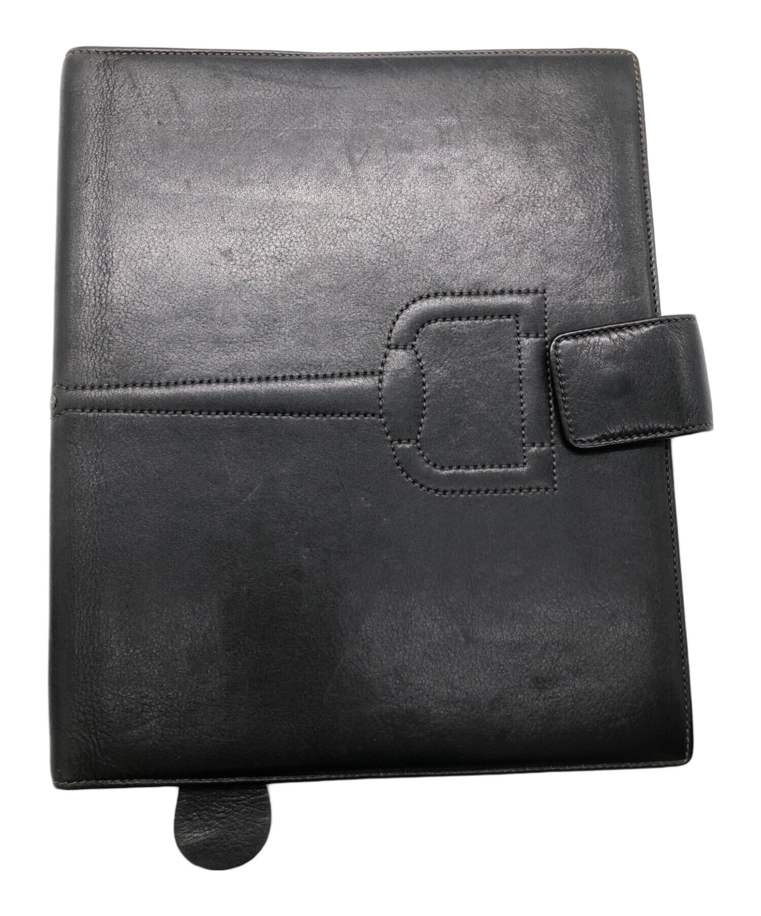 中古・古着通販】GUCCI (グッチ) GUCCI 手帳カバー ブラック 中古・古着通販】GUCCI (グッチ) GUCCI 手帳カバー ブラック