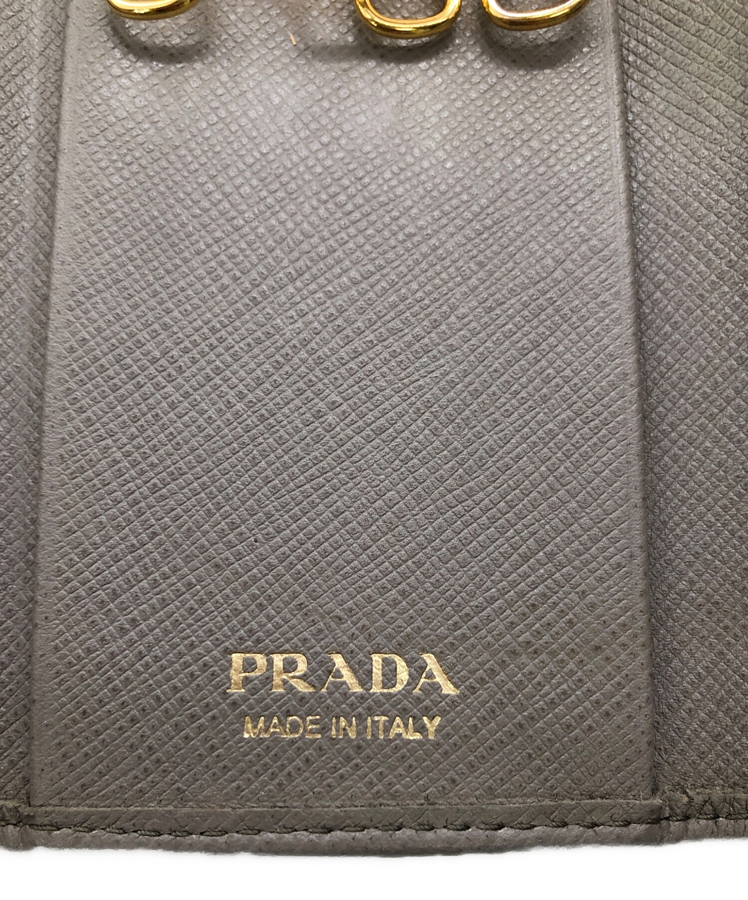 中古・古着通販】PRADA (プラダ) キーケース／KEY CASE グレー