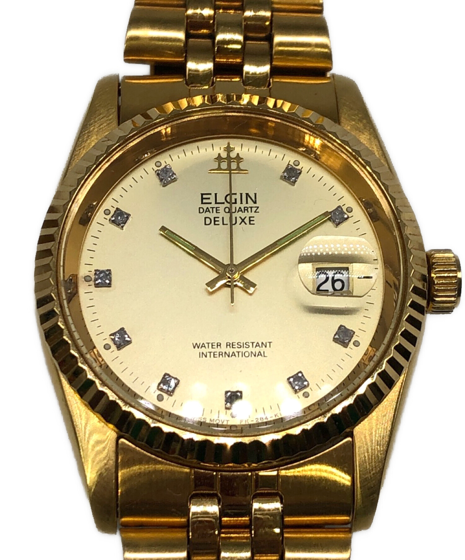 中古・古着通販】ELGIN (エルジン) FK284 DELUX イエロー｜ブランド 