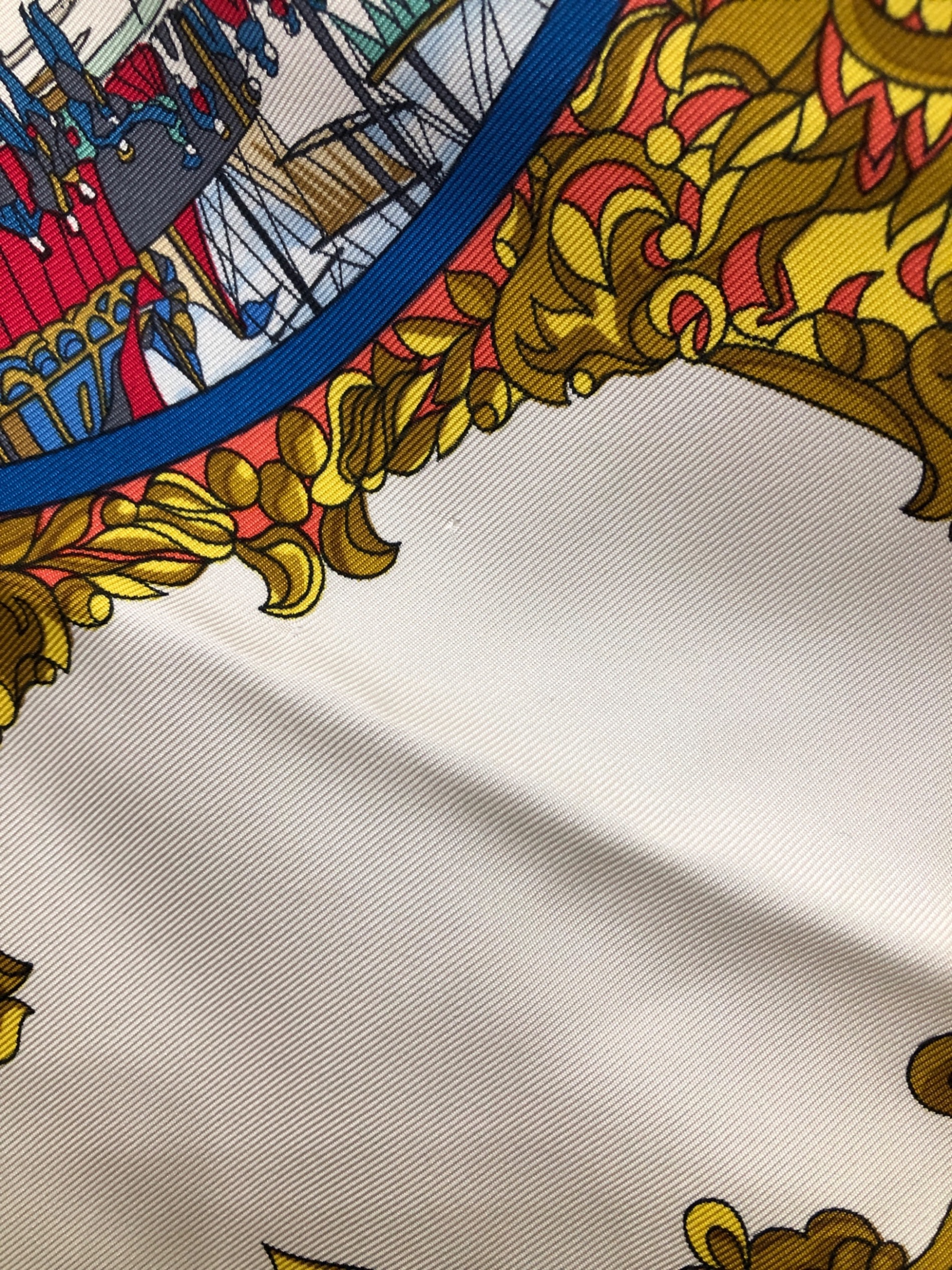中古・古着通販】HERMES (エルメス) カレ90 シルクスカーフ 