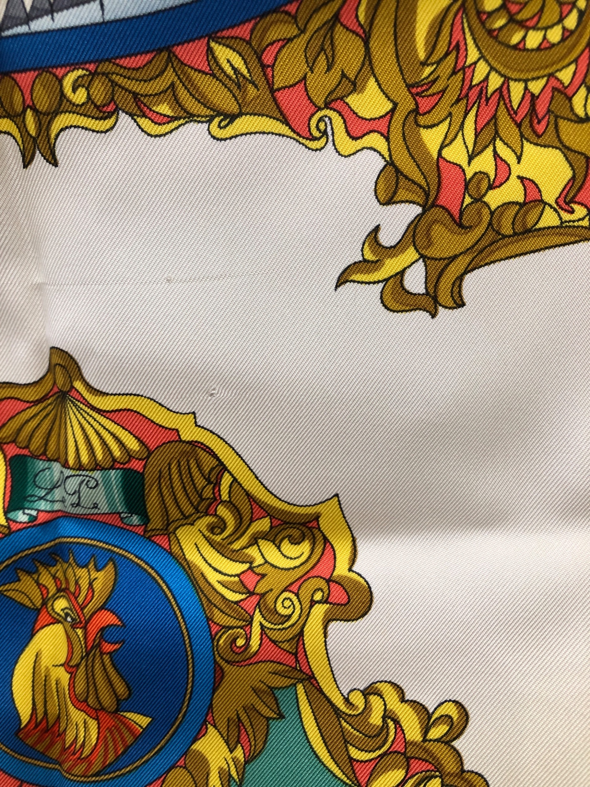 中古・古着通販】HERMES (エルメス) カレ90 シルクスカーフ 