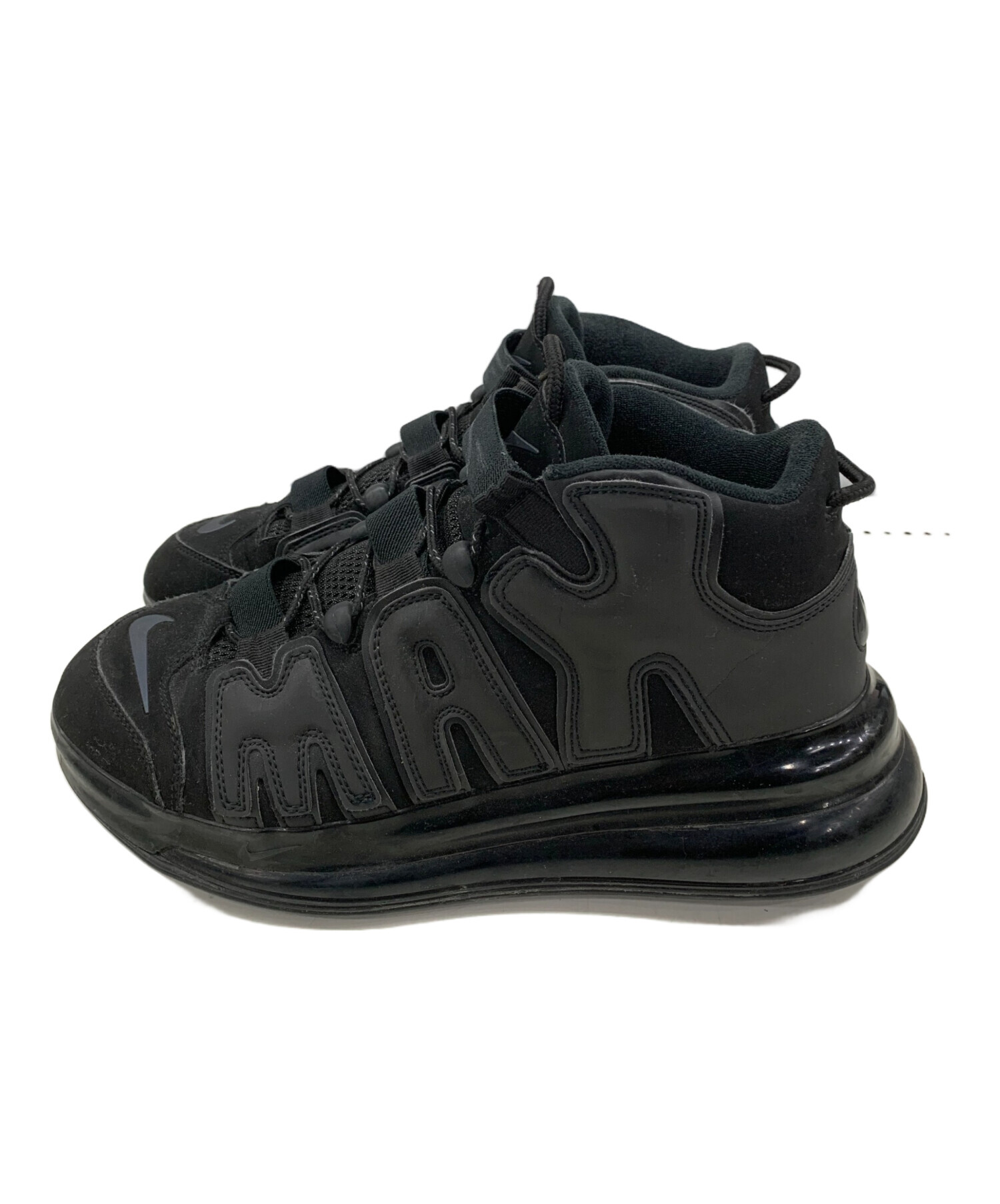 中古・古着通販】NIKE (ナイキ) AIR MORE UPTEMPO 720”METALLIC BLACK 