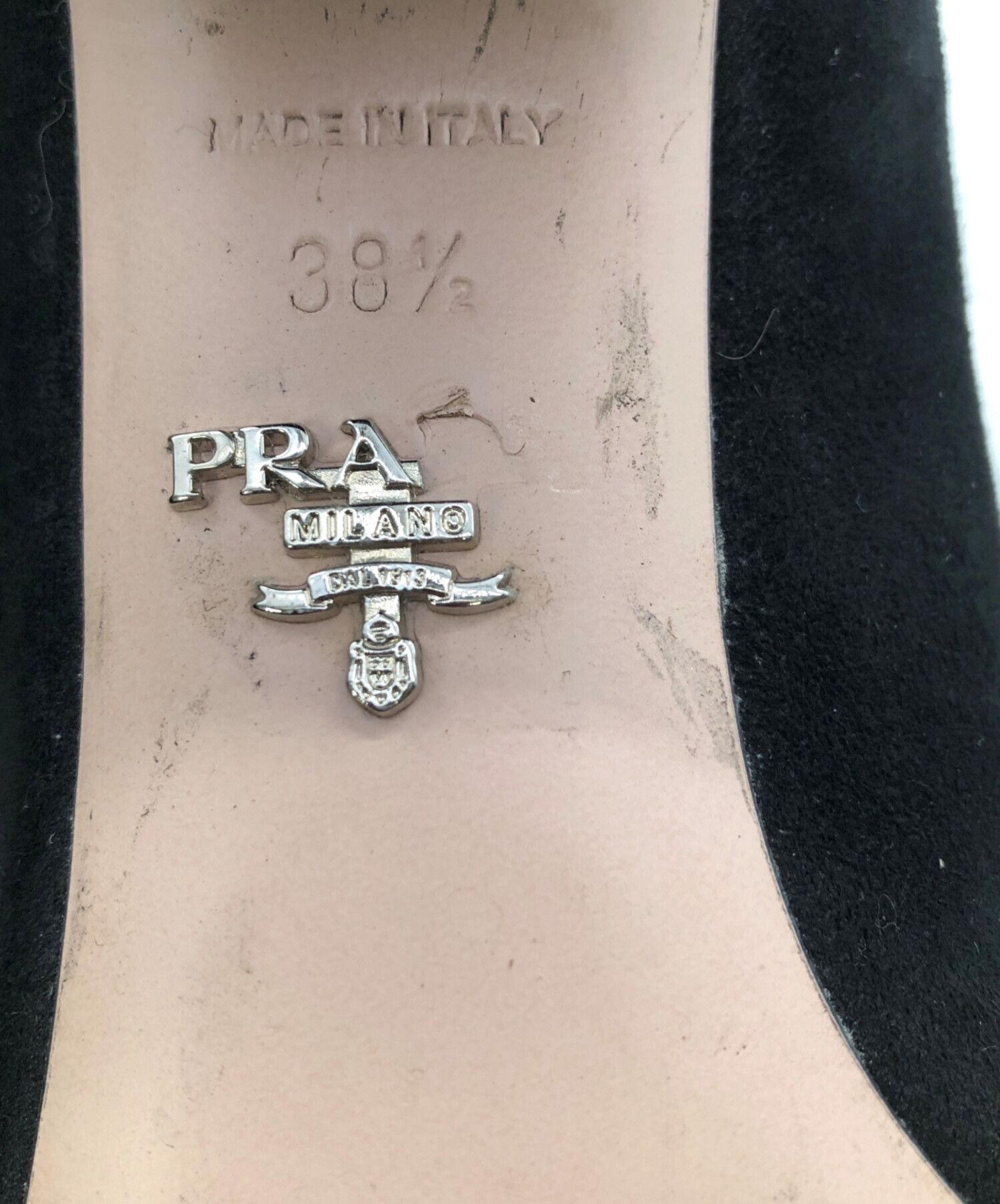 中古・古着通販】PRADA (プラダ) メリージェーン パンプス ブラック
