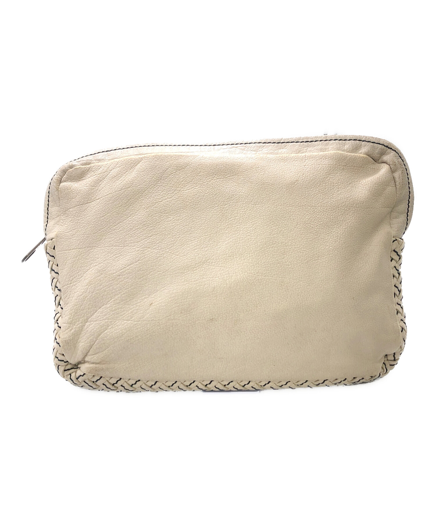 I*'様 BOTTEGA VENETA ベージュ クラッチバッグ Bottega Veneta ベージュ クラッチバッグ