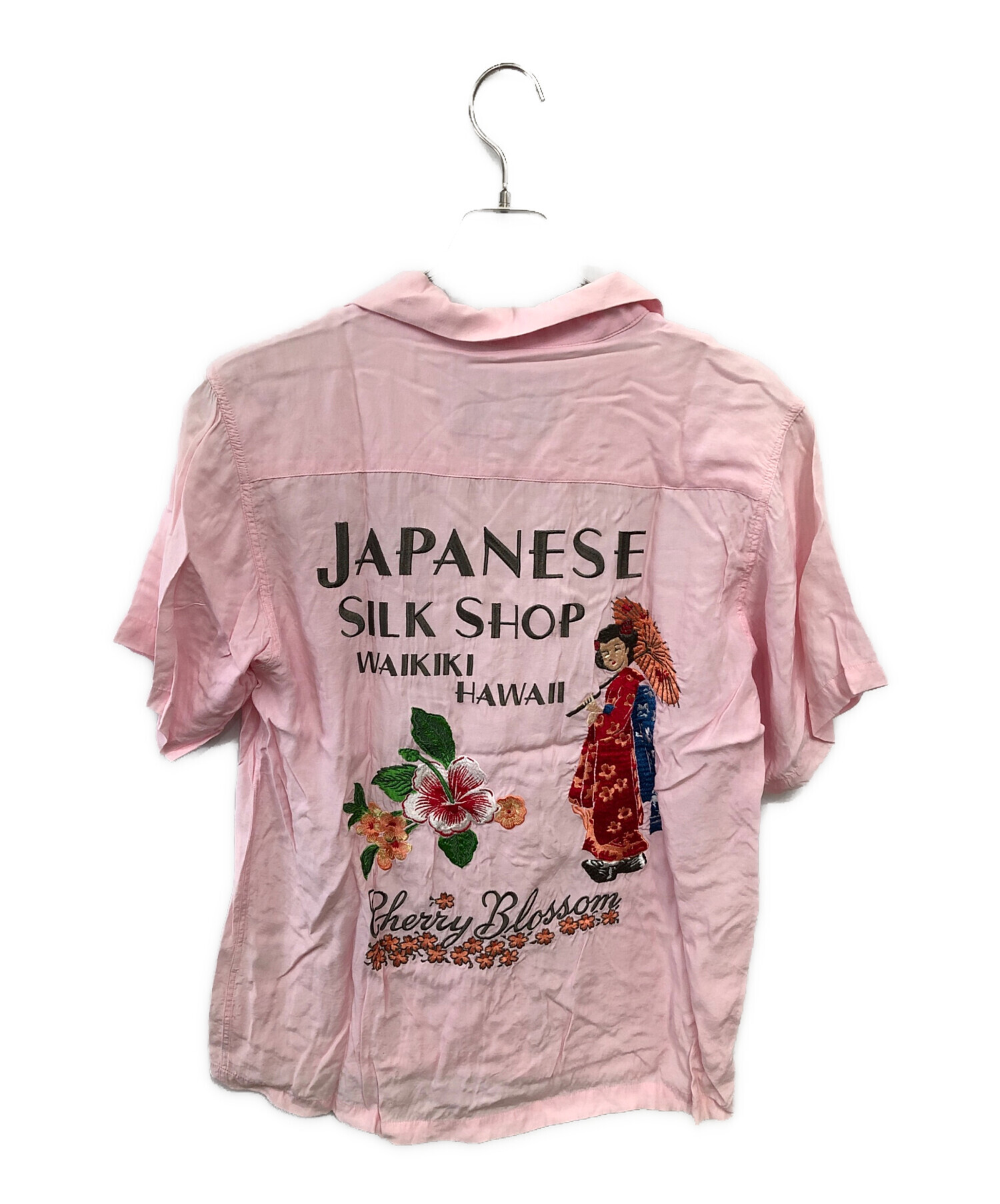 90s ヒューストンHOUSTON Rose Sutherland 別珍刺繍古着 中古・古着通販】HOUSTON (ヒューストン) RAYON EMBROIDERY SHIRT