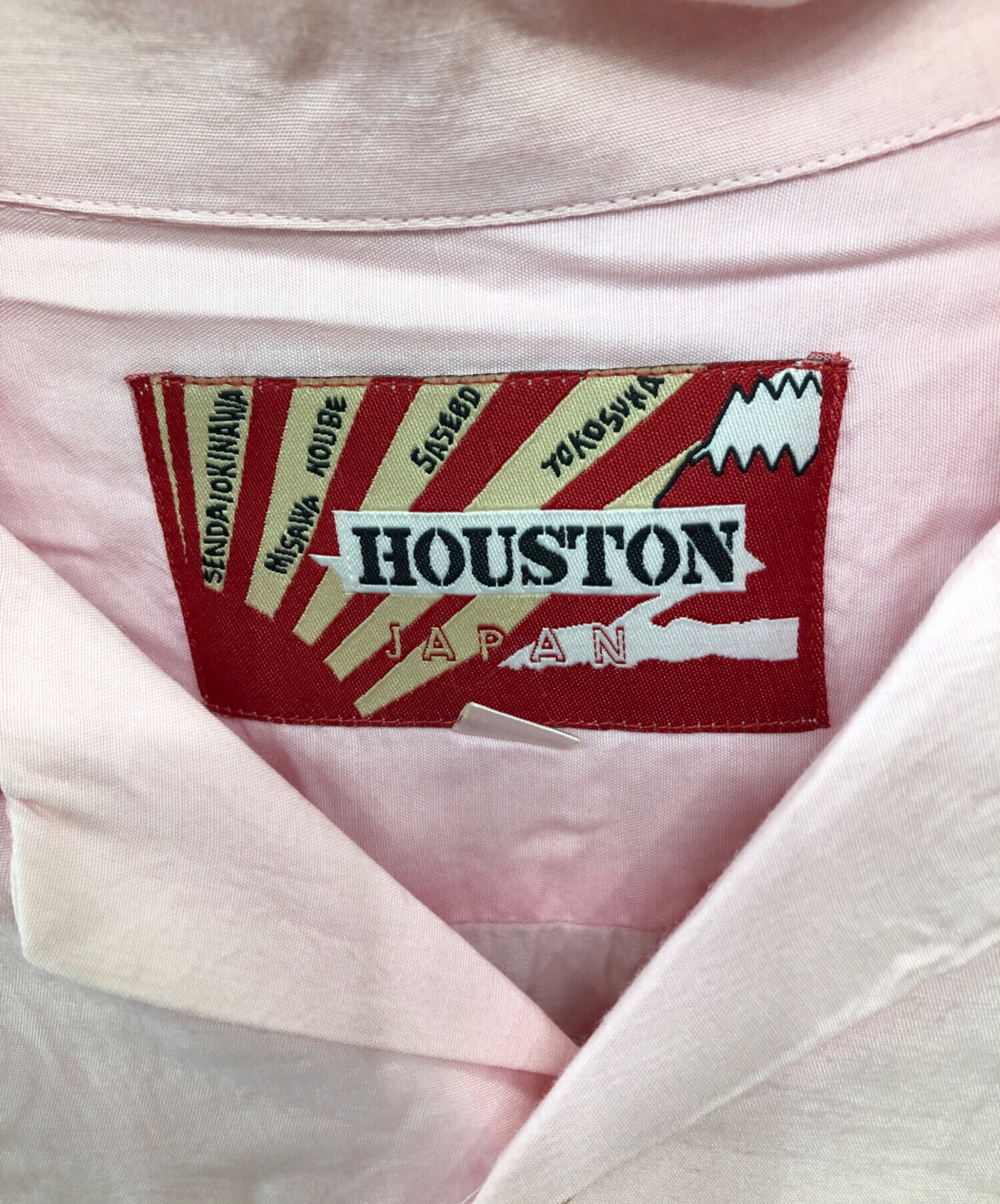 中古・古着通販】HOUSTON (ヒューストン) RAYON EMBROIDERY SHIRT