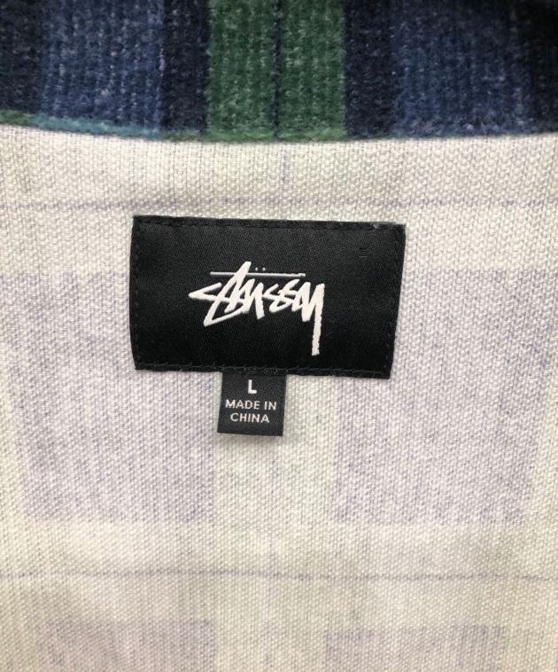 中古・古着通販】stussy (ステューシー) Velveteen Jungle SHIRT