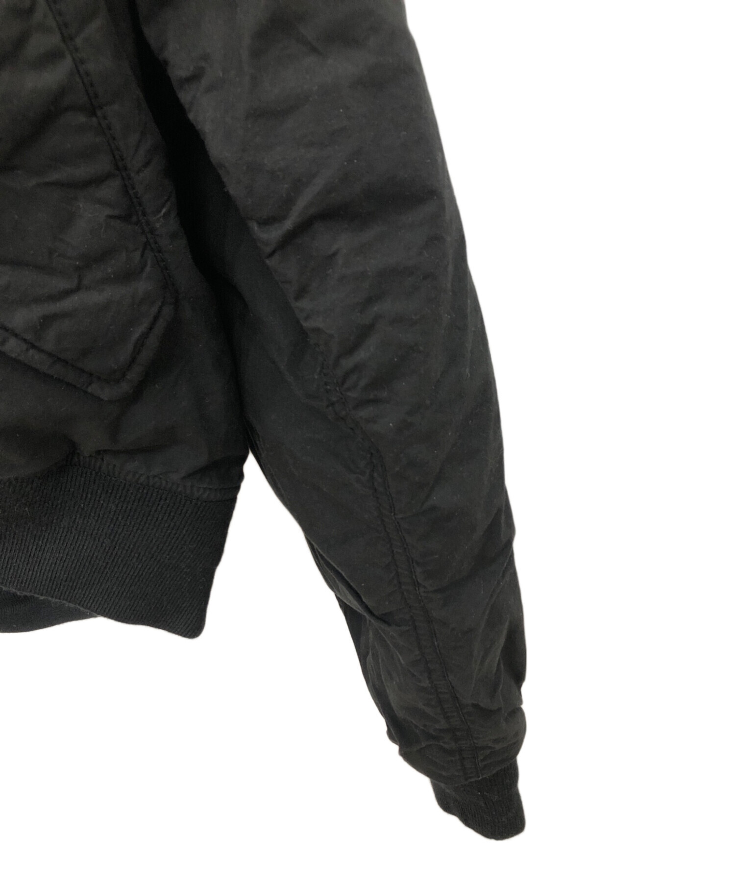 中古・古着通販】stussy (ステューシー) WAXED BUILT BOMBER JACKET