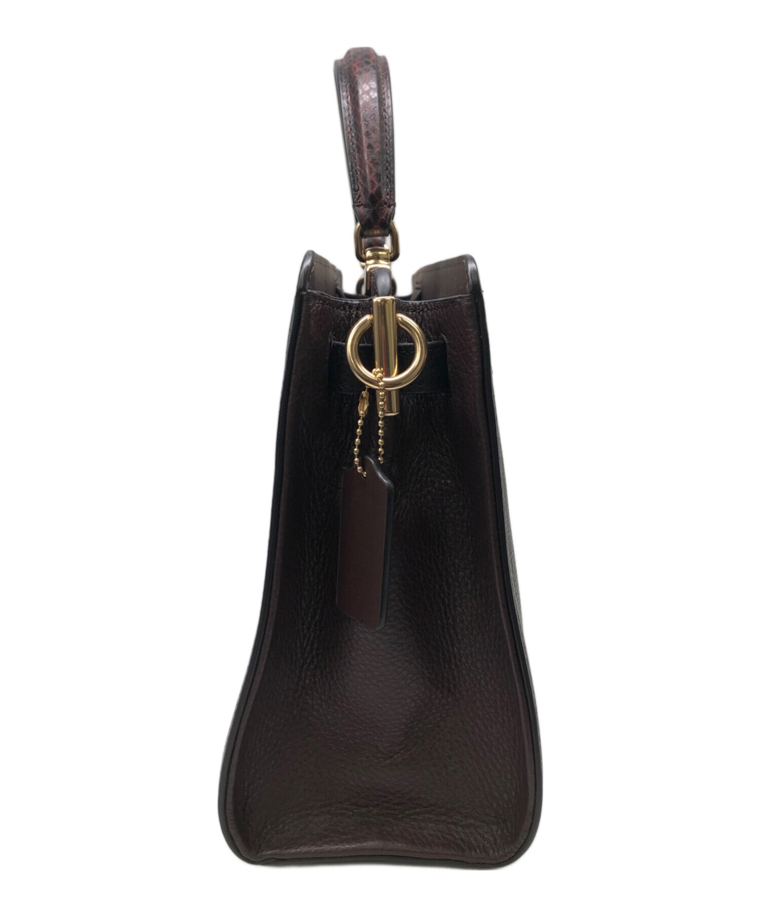 中古・古着通販】COACH (コーチ) 2WAYサッチェルバッグ レーンキャリー 