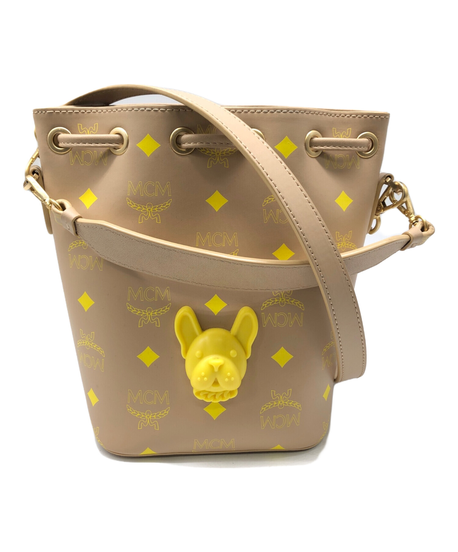 中古・古着通販】MCM (エムシーエム) パップ ドローストリング ミニ 