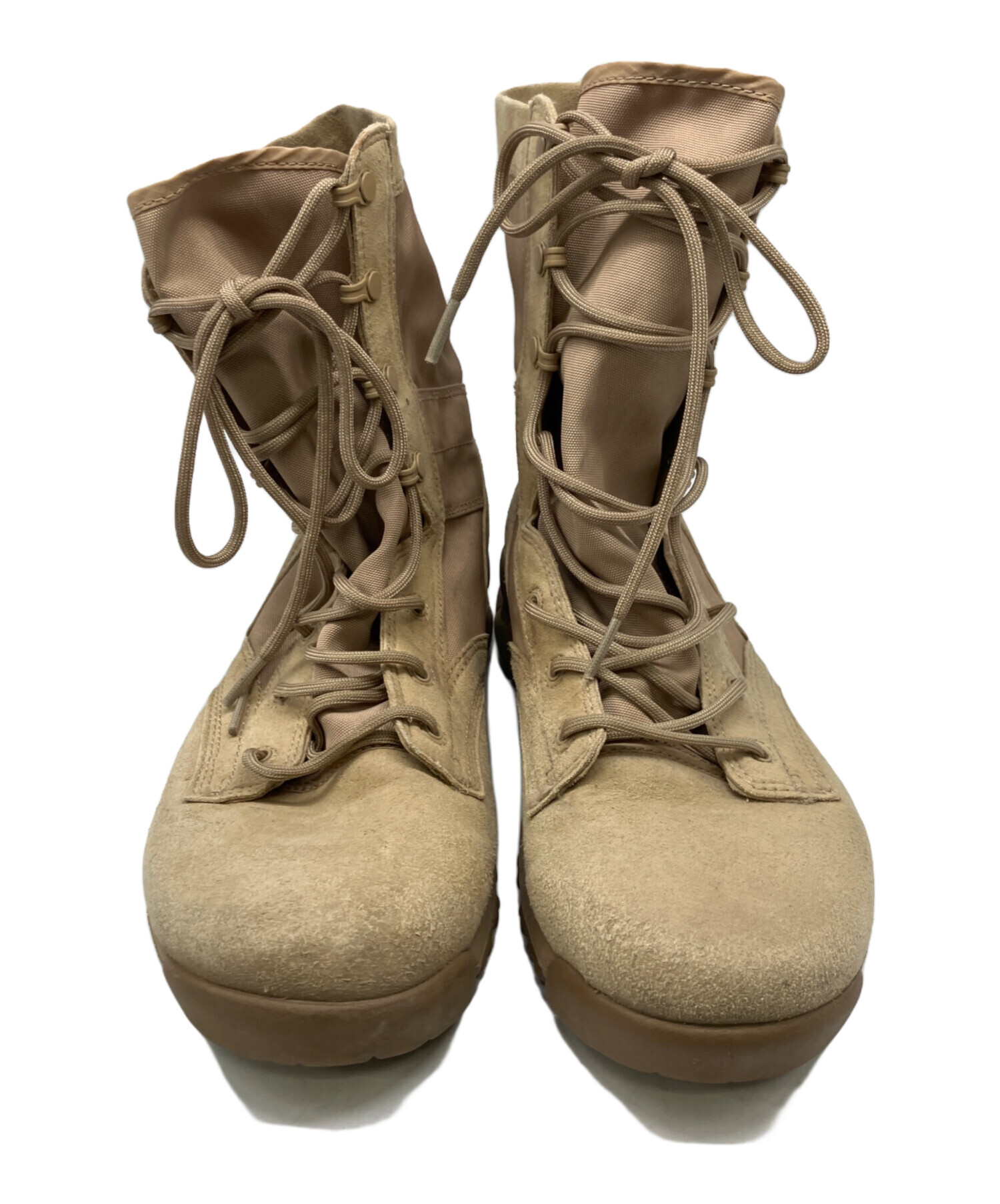 ナイキ SFSベージュ スエード ミリタリーブーツ ハイカットsize 23.5