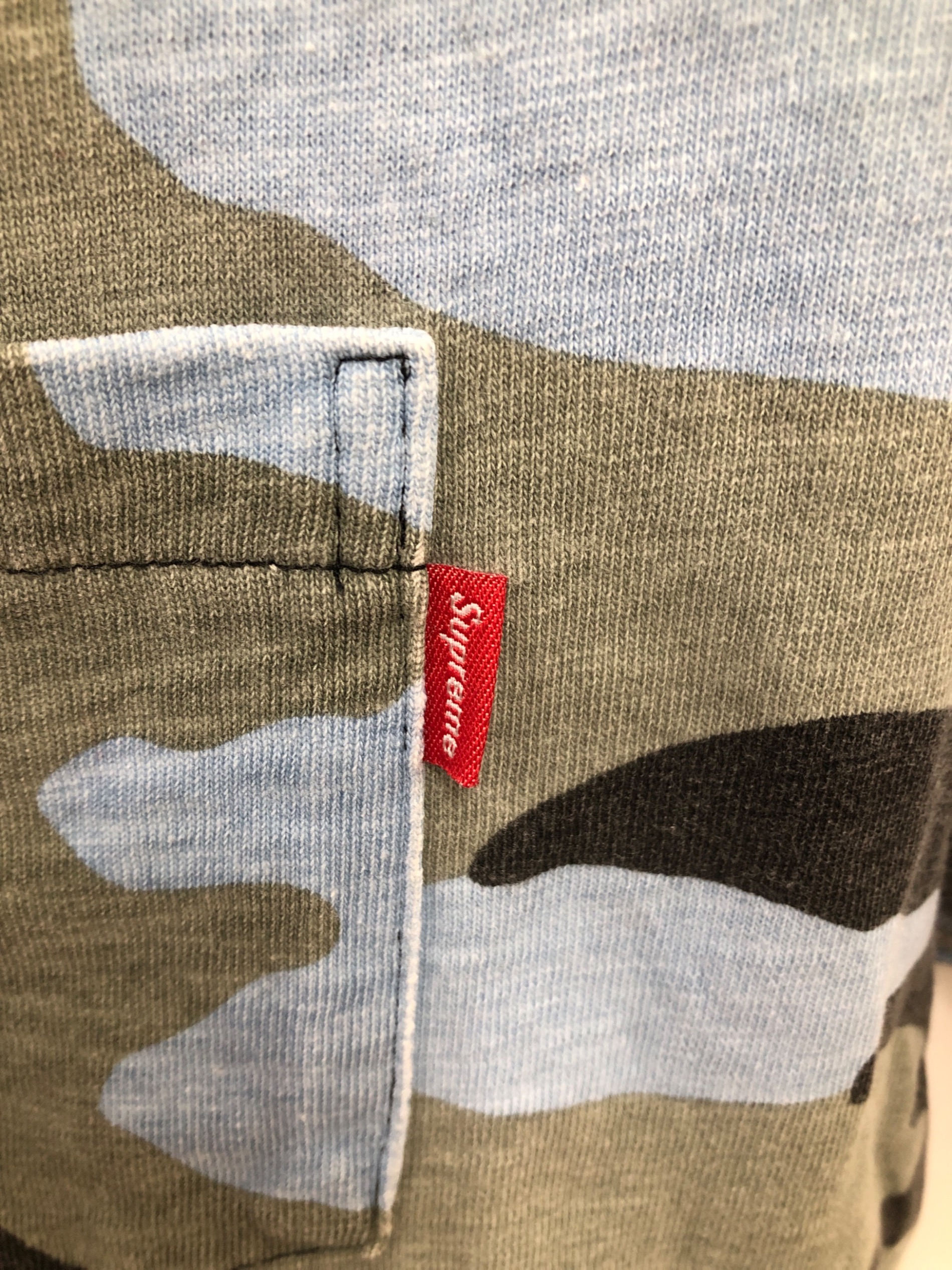 中古・古着通販】SUPREME (シュプリーム) カモフラージュ ポケットT