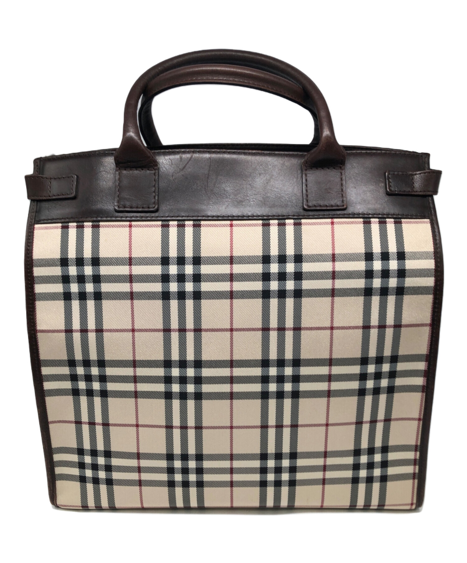 中古・古着通販】BURBERRY (バーバリー) ノバチェック 2WAYバッグ 