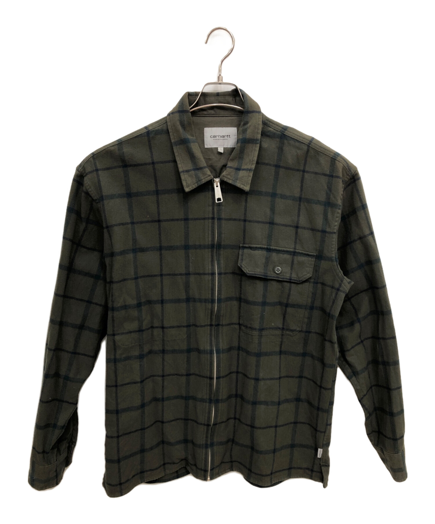 中古・古着通販】CarHartt (カーハート) ロングスリーブ リン シャツ