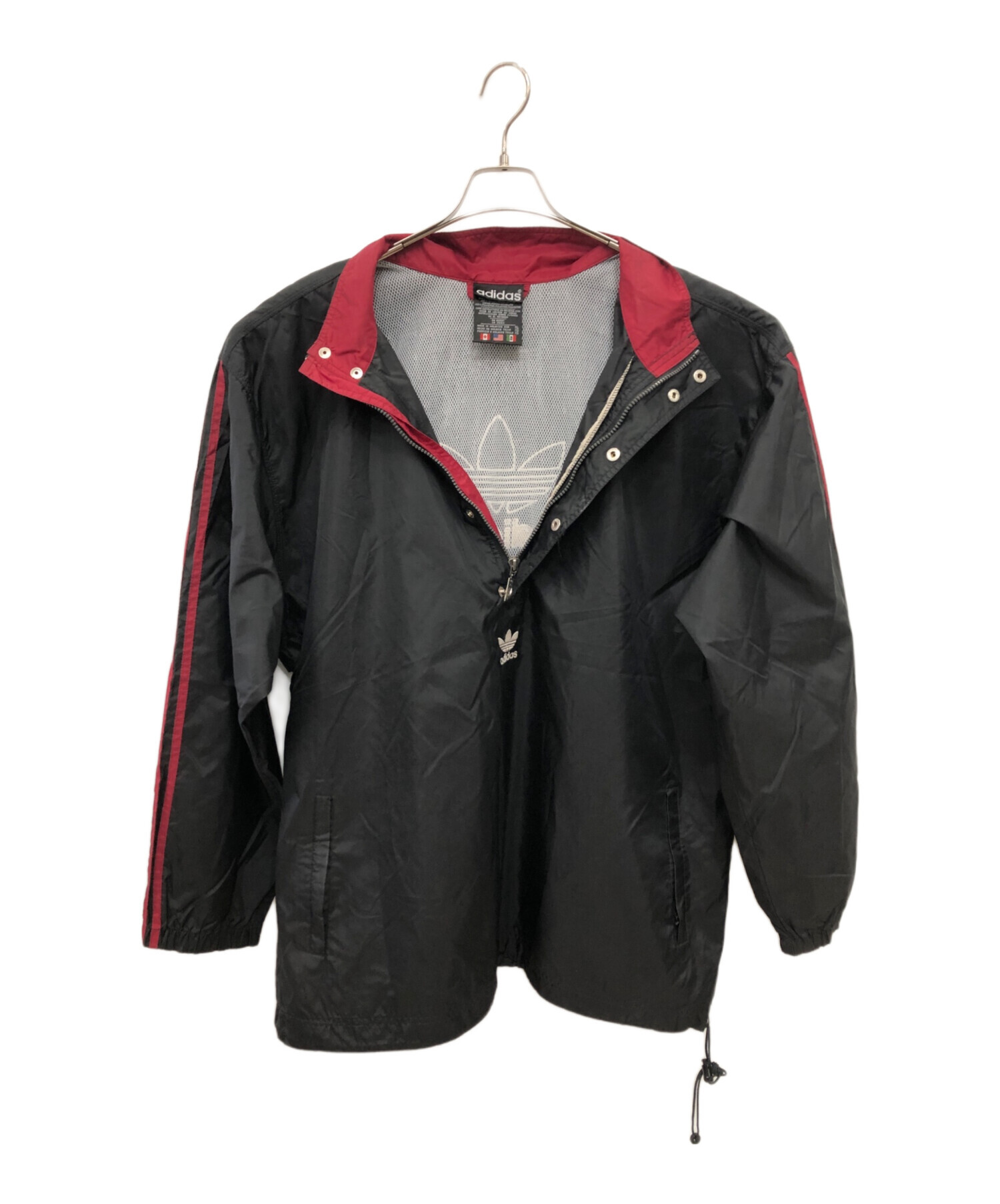 【adidas】80s プルオーバー トラックジャケット VINTAGE 万国旗 中古・古着通販】adidas (アディダス) 80's～万国旗タグ ヴィンテージ