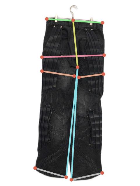 中古・古着通販】bad son (バッドサン) サーキットレイヤードデニム