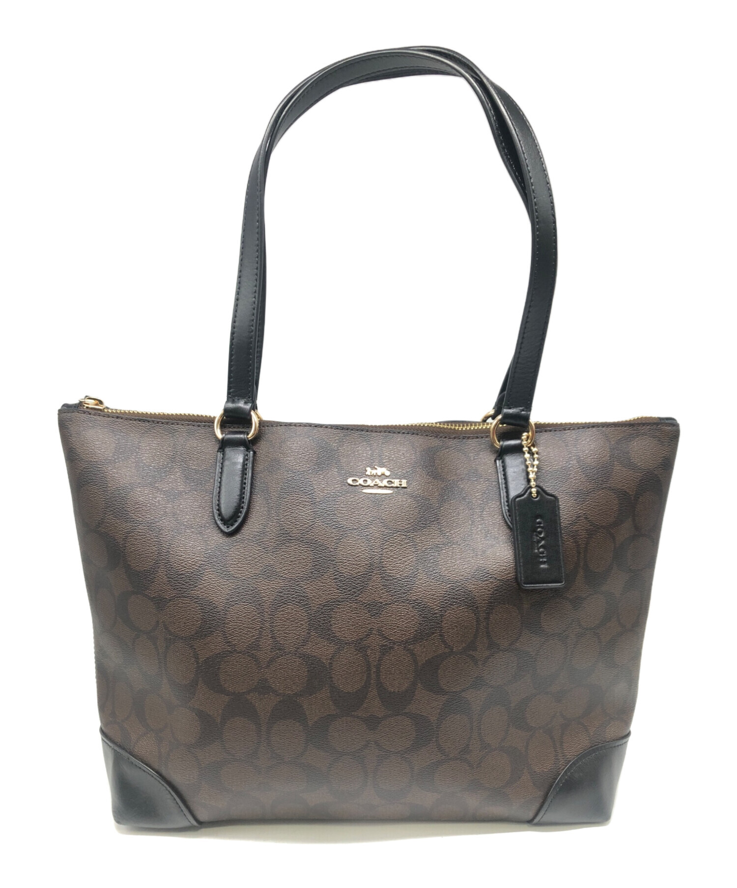 中古・古着通販】COACH (コーチ) シグネチャートートバッグ／SIGNATURE 