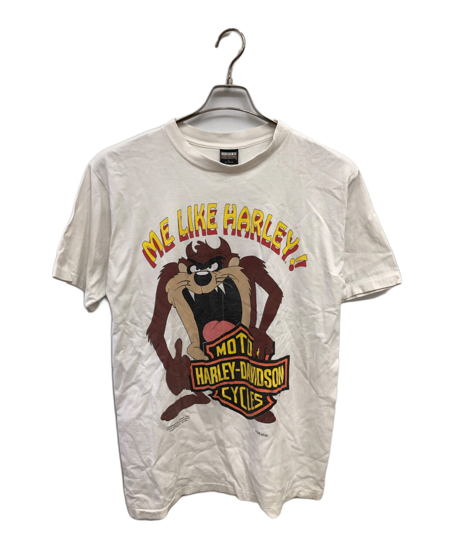 USA製 80年代　HARLEY-DAVIDSON タズマニアデビル ハーレー 中古・古着通販】HARLEY-DAVIDSON TASMANIAN DEVIL 90's タズマニアン