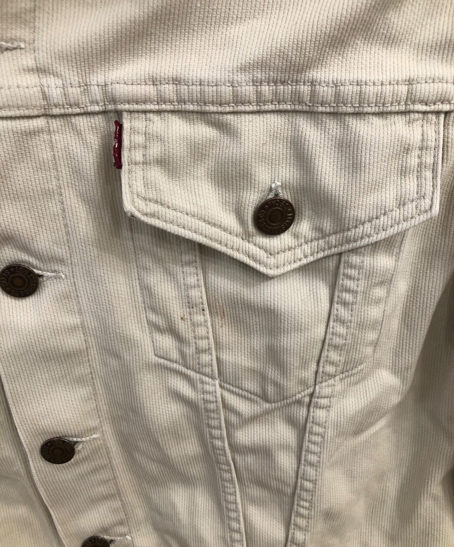 中古・古着通販】LEVI'S (リーバイス) 60's ホワイトリーバイス
