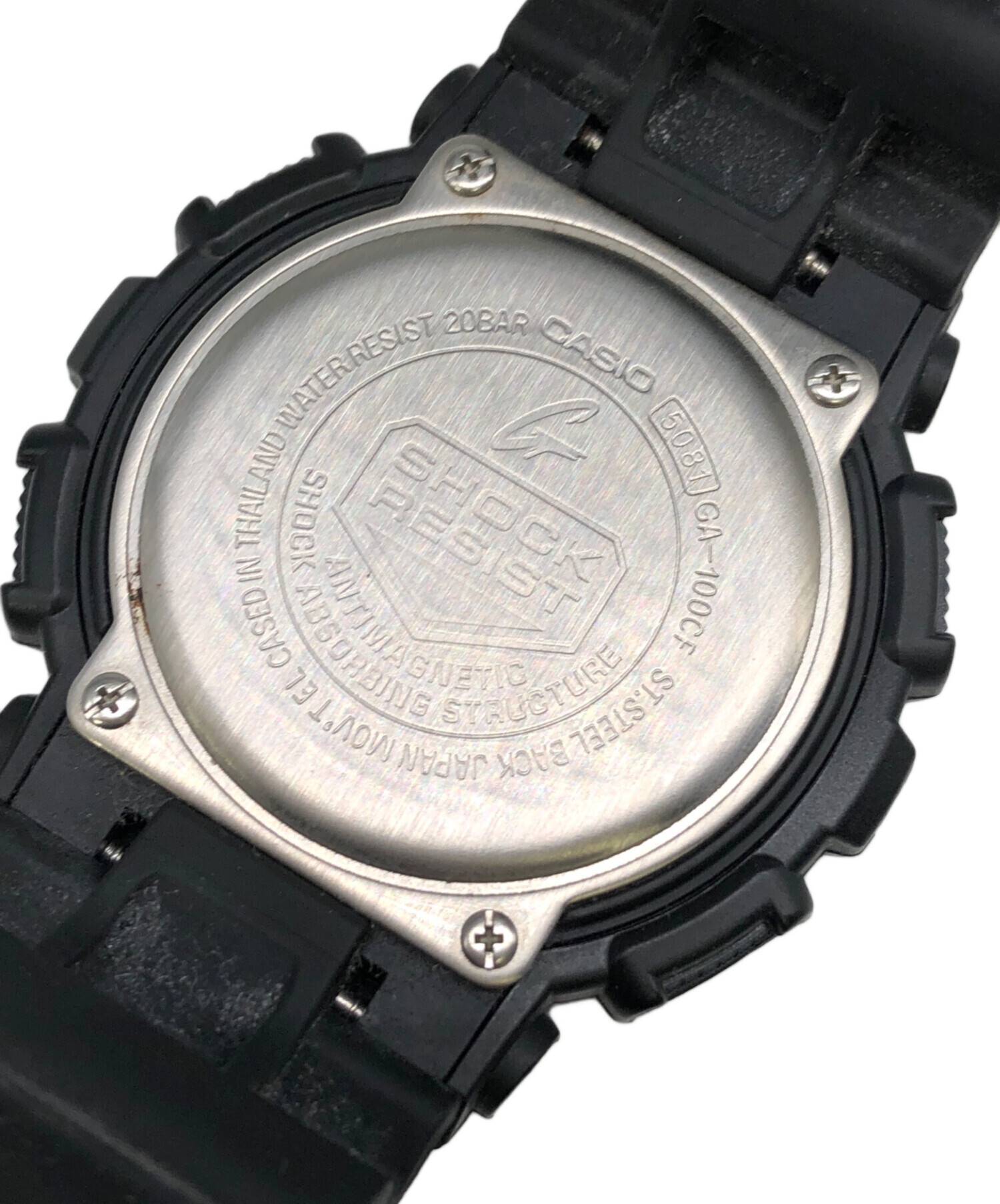 中古・古着通販】CASIO (カシオ) G-SHOCK GA-100CF-1A9JF ブラック 