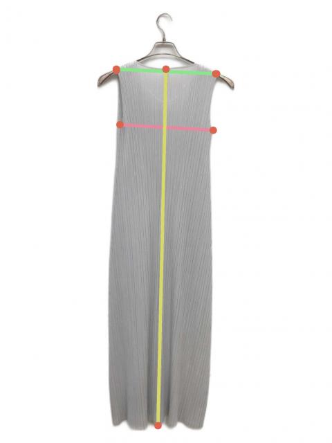 PLEATS PLEASE プリーツプリーズ　ノースリーブワンピース プリーツプリーズPLEATS PLEASE ノースリーブスキッパープリーツ