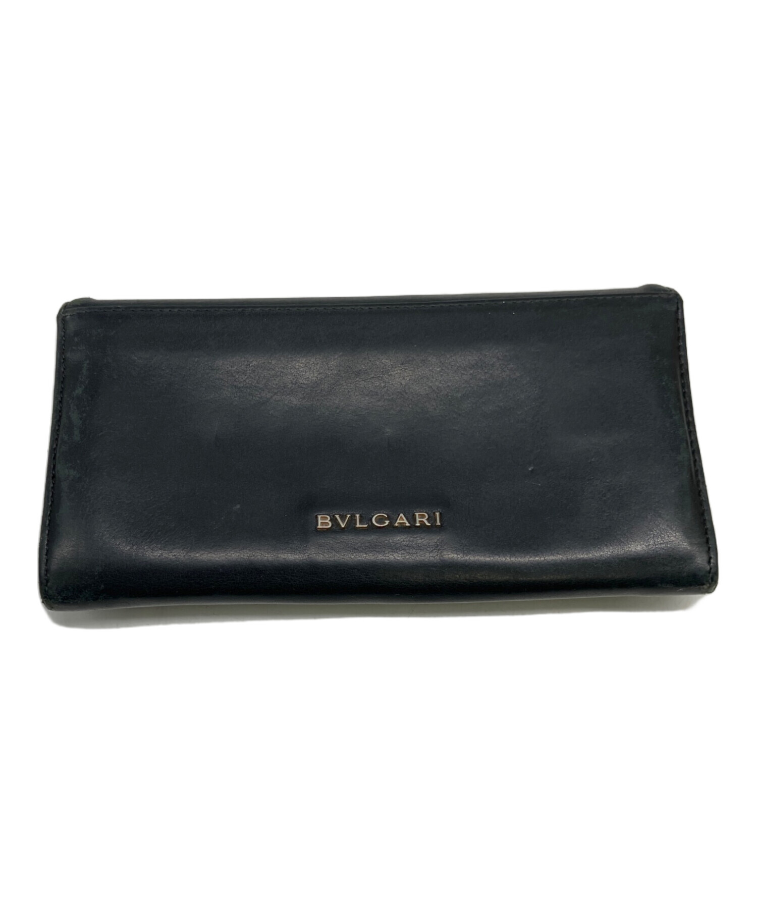 中古・古着通販】BVLGARI (ブルガリ) 長財布 ブラック｜ブランド・古着