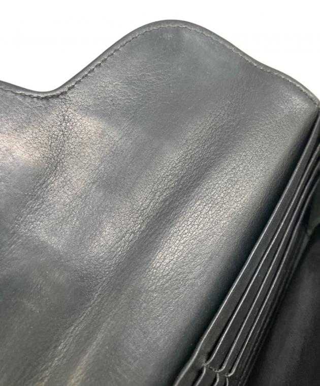 中古・古着通販】BVLGARI (ブルガリ) 長財布 ブラック｜ブランド・古着