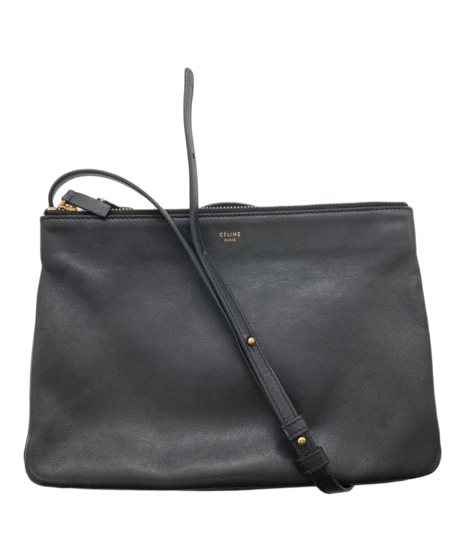 中古・古着通販】CELINE (セリーヌ) トリオラージクロスボディバッグ