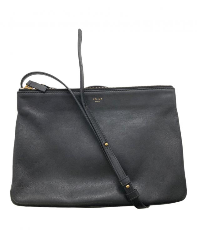 中古・古着通販】CELINE (セリーヌ) トリオラージクロスボディバッグ