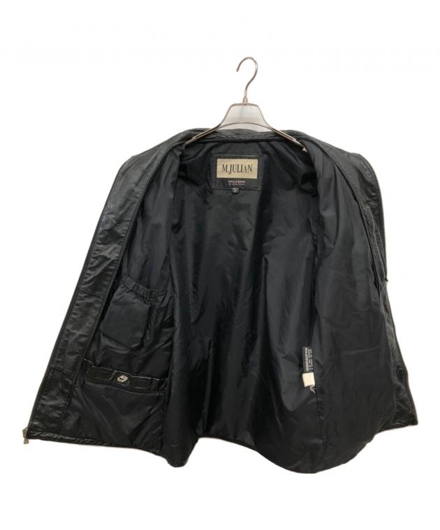 ジャケット・アウター 90s WILSONS short leather bomber jacket 90s WILSONS LEATHER レザー ジャケット | ブラック | L - 札幌