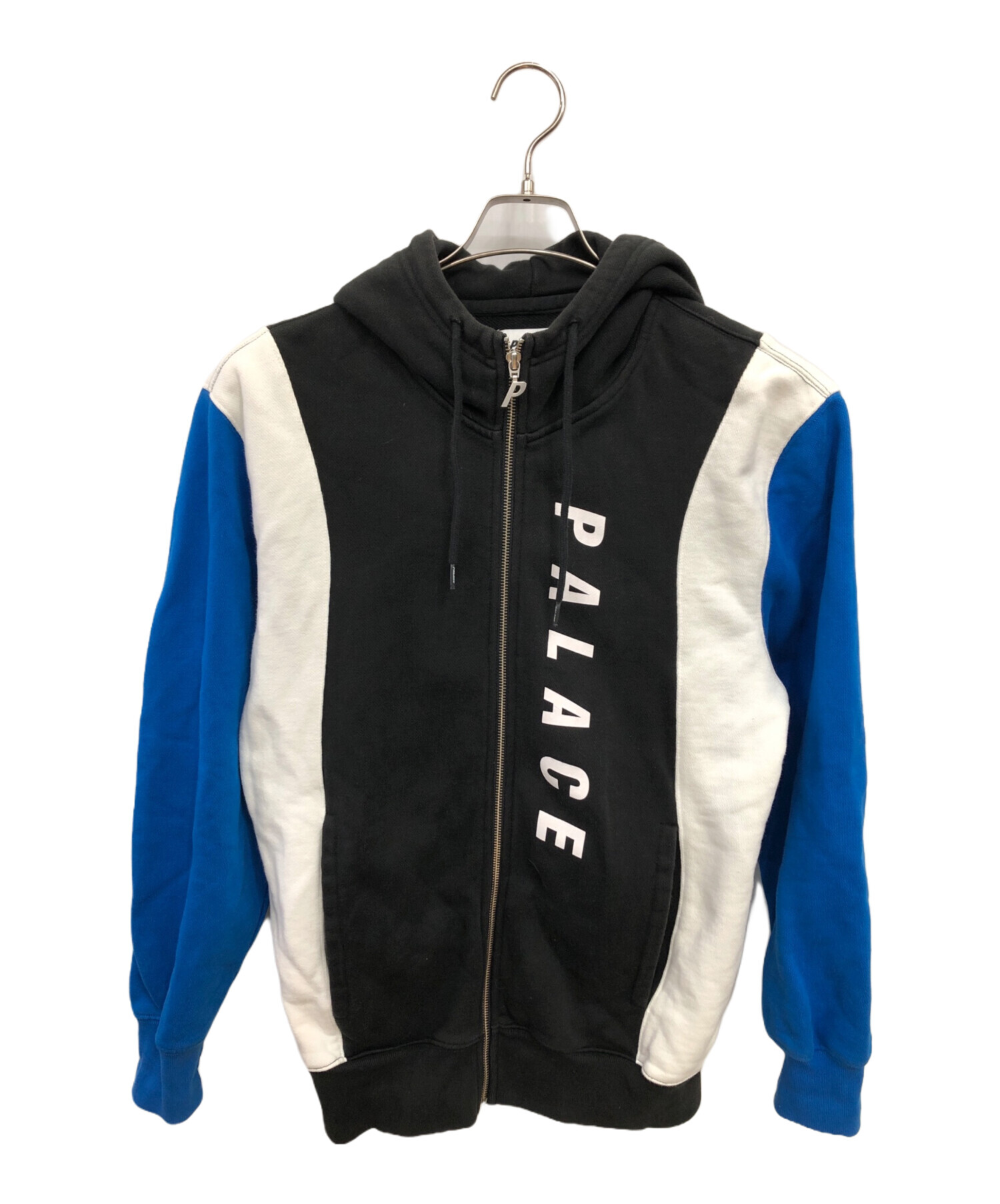 PALACE パレス パーカー S/M 紺x青xピンク系(総柄) 【古着】【中古】 PALACE パレス パーカー S/M 紺x青xピンク系(総柄) 【古着】【中古】の