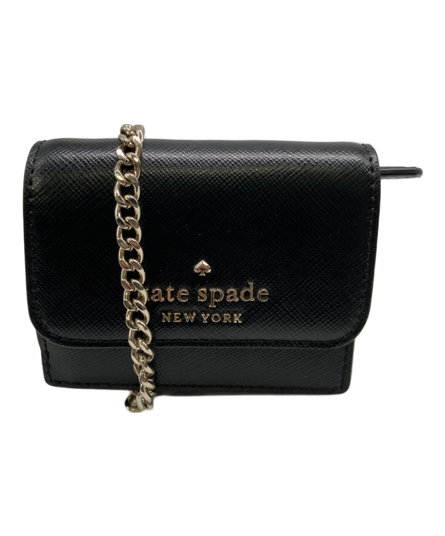 ケイトスペード チェーンウォレット 中古・古着通販】Kate Spade (ケイトスペード) マルゴー エナメル