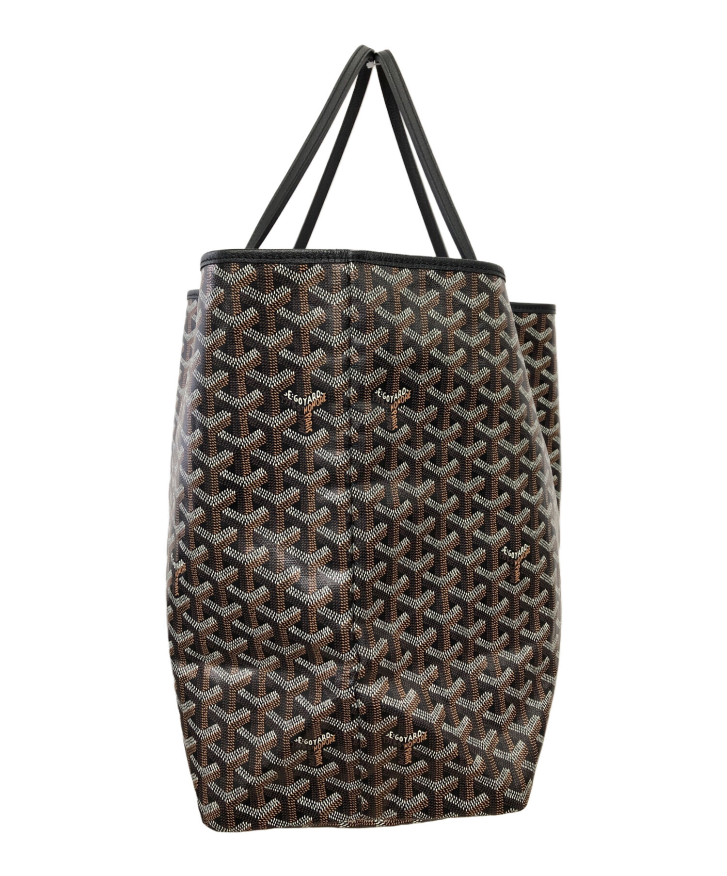 GOYARD サンルイ トートバッグ ポーチ Goyard 青 レザー サンルイ ポーチ GOYARDゴヤールサンルイトート