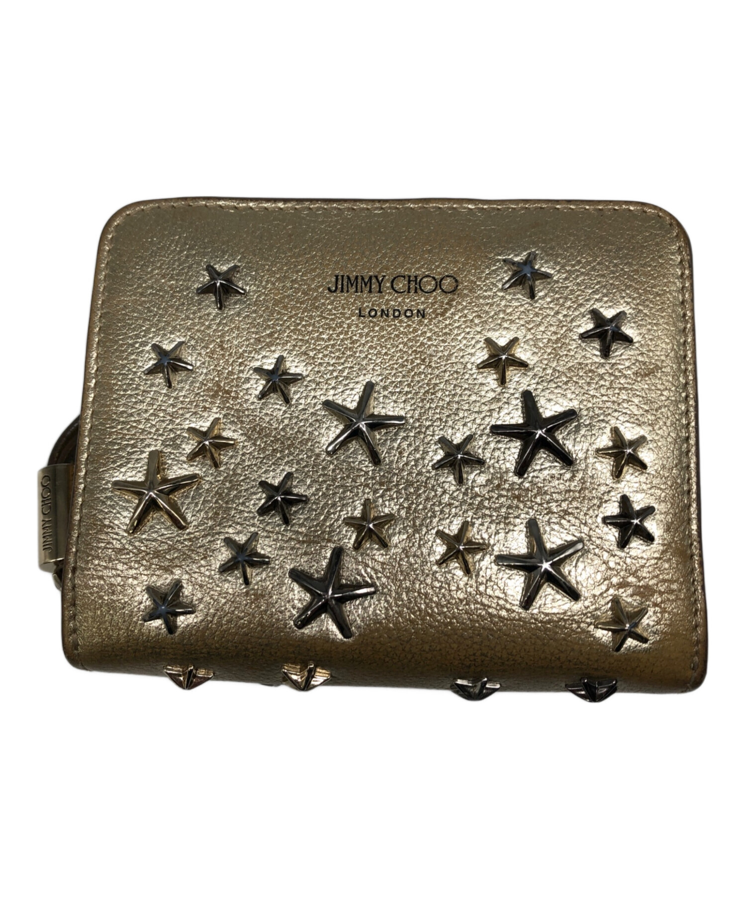 中古・古着通販】JIMMY CHOO (ジミーチュウ) スタースタッズレザー