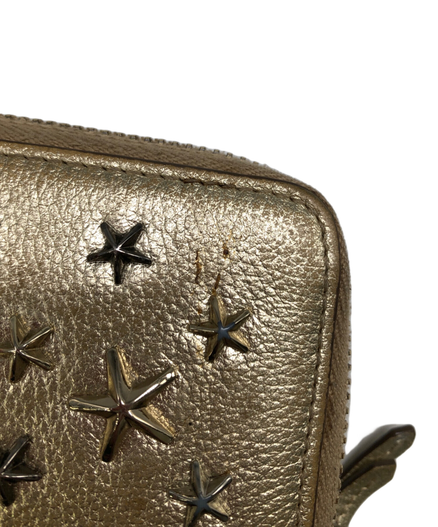 中古・古着通販】JIMMY CHOO (ジミーチュウ) スタースタッズレザー