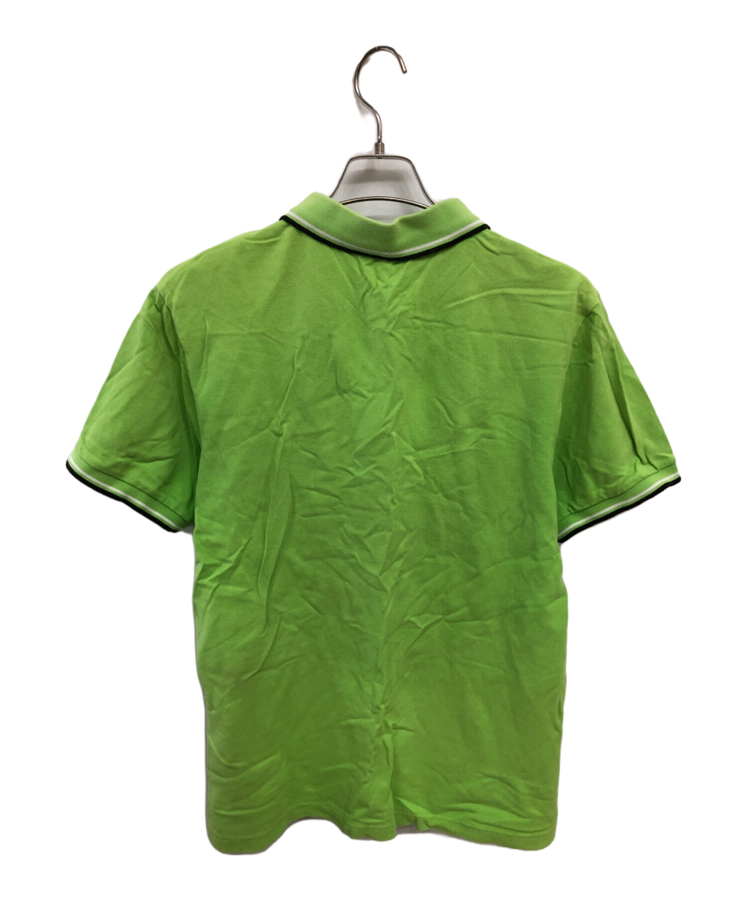 中古・古着通販】PRADA (プラダ) ポロシャツ 黄緑 サイズ:XXL