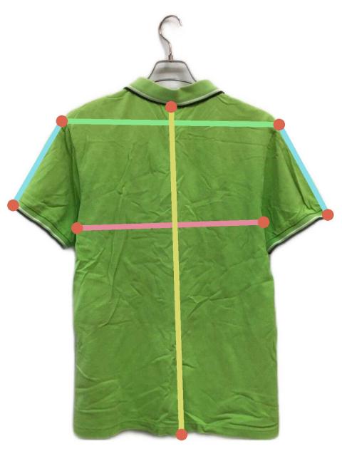 中古・古着通販】PRADA (プラダ) ポロシャツ 黄緑 サイズ:XXL
