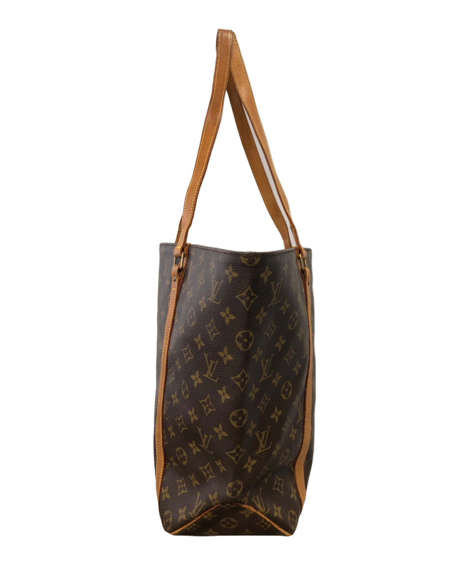 LOUIS VUITTON サック ショッピング モノグラム ハンドバッグ ルイ 